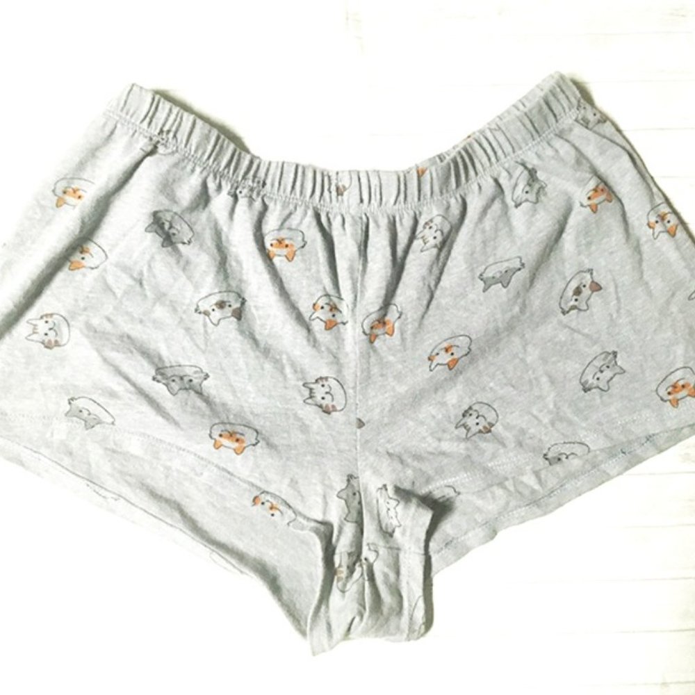 Forever 21 Cat Mom Pajama Lounge Shorts